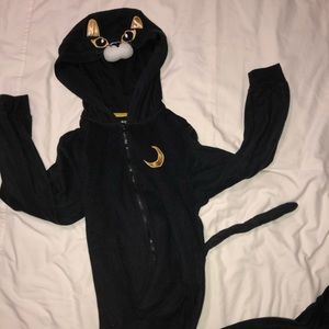 Black Cat onesie